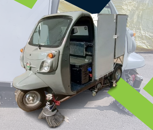 Skid Mounted Vacuum Litter Picker EV